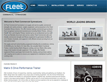 Tablet Screenshot of fleetcommercial.com.au